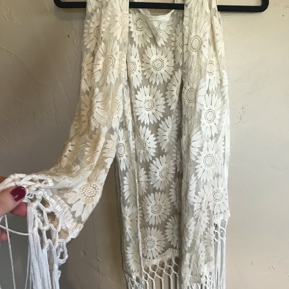 Sleeveless cover up